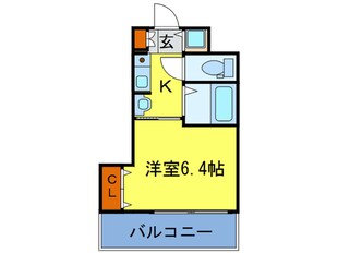 ｴｽﾃﾑｺ-ﾄ京都河原町ﾌﾟﾚｼﾞ-ﾙ(204)の物件間取画像